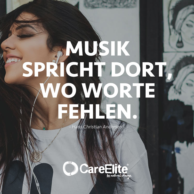 "Musik spricht dort, wo Worte fehlen." Zitate von Hans Christian Andersen