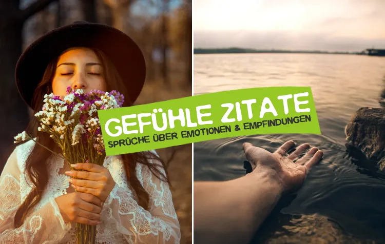 Gefühle Zitate – Die besten Sprüche über Emotionen und Gefühle